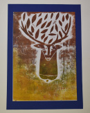 Bercea Dóra Lili: Szarvas, papírmetszet – 2000 Paletta