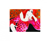 Becski Leonóra: Divatillusztráció, digitális nyomat – 1500 Paletta